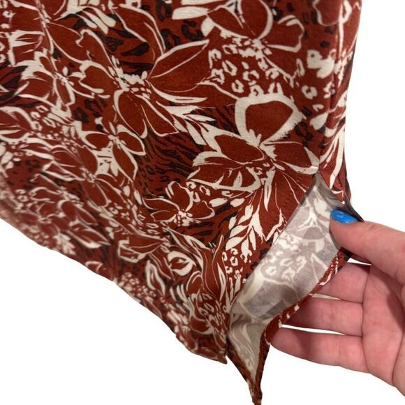 Garnet Hill | Floral Side Tie Dress | Size: M | NWOT - Picture 7 of 8